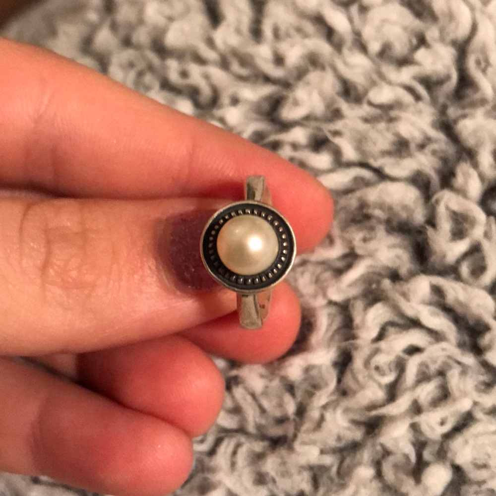 Pearl James Avery Ring